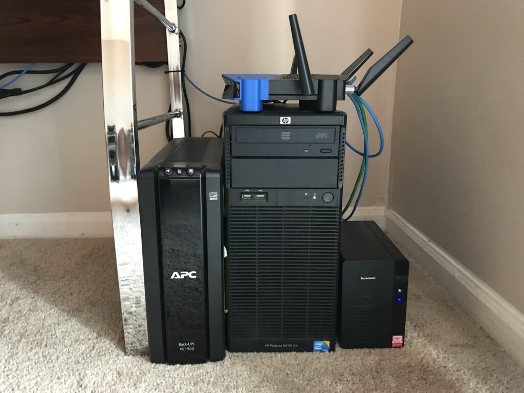 My first recorded homelab.